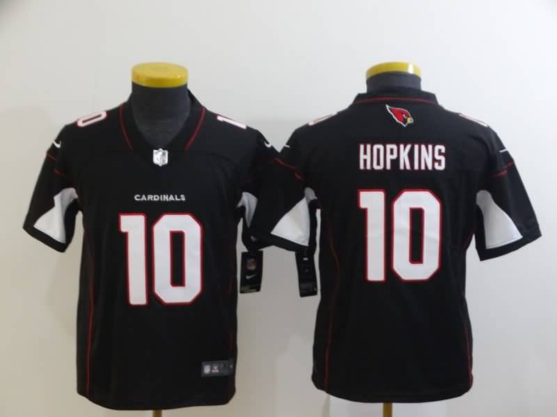 Kids Arizona Cardinals Black #10 HOPKINS NFL Jersey Kids Arizona Cardinals Black #10 HOPKINS NFL Jersey