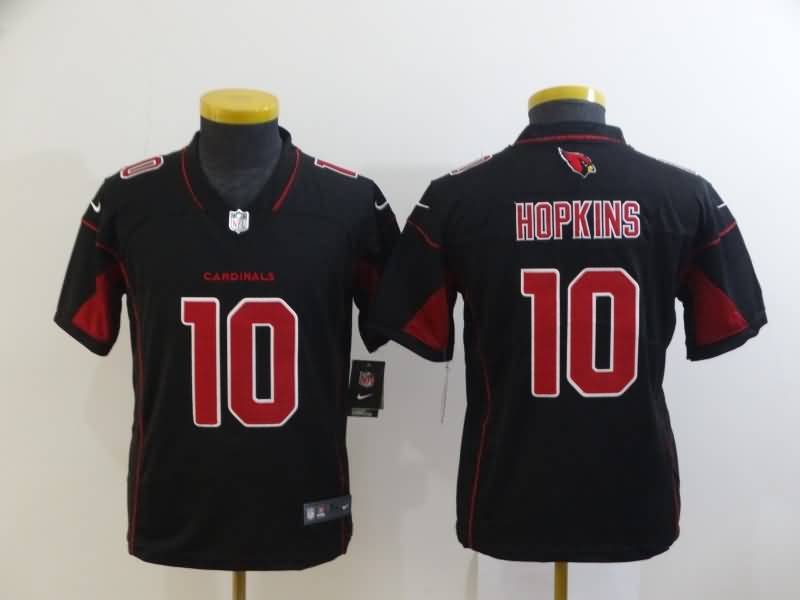Kids Arizona Cardinals Black #10 HOPKINS NFL Jersey 02 Kids Arizona Cardinals Black #10 HOPKINS NFL Jersey 02