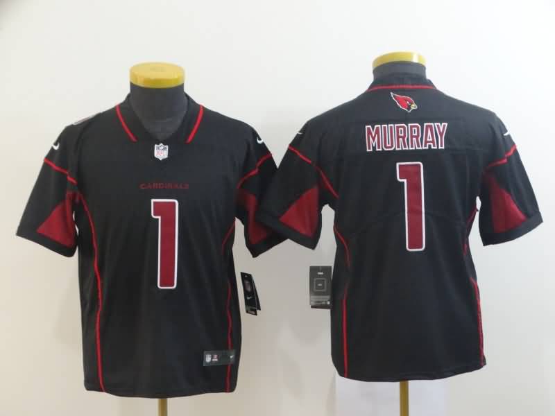 Kids Arizona Cardinals Black #1 MURRAY NFL Jersey 02 Kids Arizona Cardinals Black #1 MURRAY NFL Jersey 02