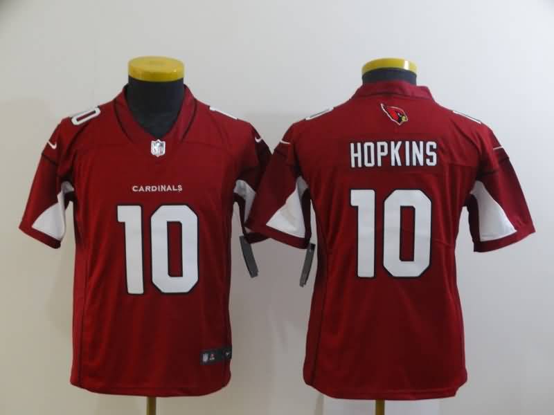 Kids Arizona Cardinals Red #10 HOPKINS NFL Jersey Kids Arizona Cardinals Red #10 HOPKINS NFL Jersey