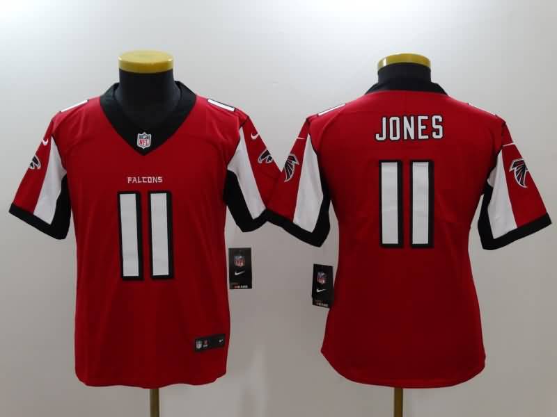 Kids Atlanta Falcons Red #11 JONES NFL Jersey Kids Atlanta Falcons Red #11 JONES NFL Jersey