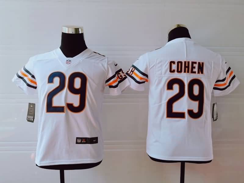 Kids Chicago Bears White #29 COHEN NFL Jersey Kids Chicago Bears White #29 COHEN NFL Jersey