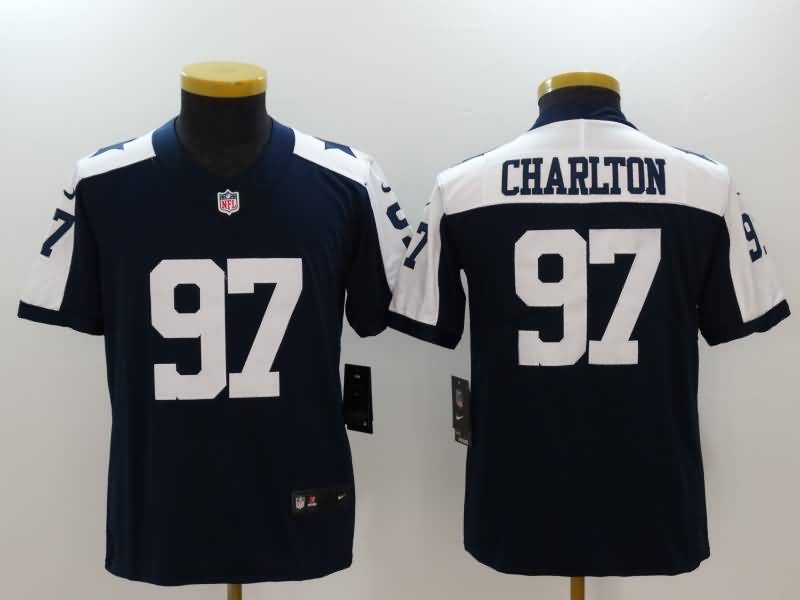 Kids Dallas Cowboys Dark Blue #97 CHARLTON NFL Jersey 02 Kids Dallas Cowboys Dark Blue #97 CHARLTON NFL Jersey 02