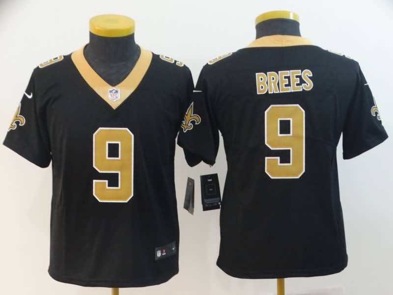 Kids New Orleans Saints Black #9 BREES NFL Jersey Kids New Orleans Saints Black #9 BREES NFL Jersey