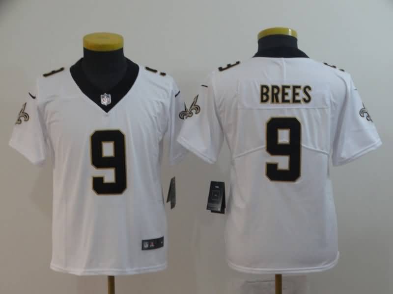 Kids New Orleans Saints White #9 BREES NFL Jersey Kids New Orleans Saints White #9 BREES NFL Jersey