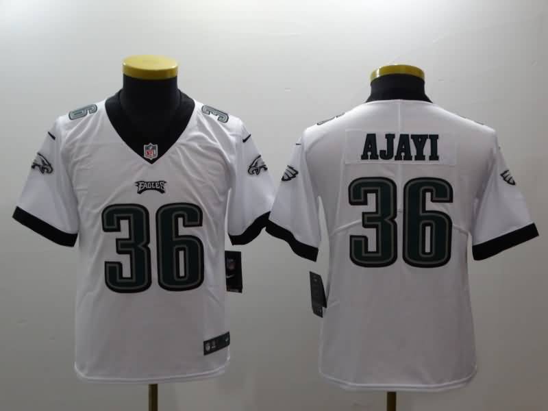 Kids Philadelphia Eagles White #36 AJAYI NFL Jersey Kids Philadelphia Eagles White #36 AJAYI NFL Jersey