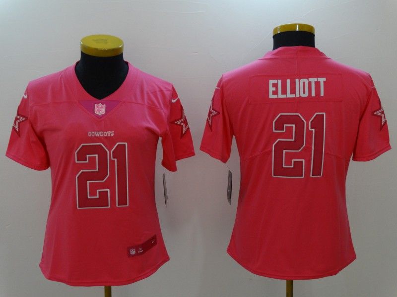Dallas Cowboys #21 ELLIOTT Purple Fashion Women NFL Jersey Dallas Cowboys #21 ELLIOTT Purple Fashion Women NFL Jersey