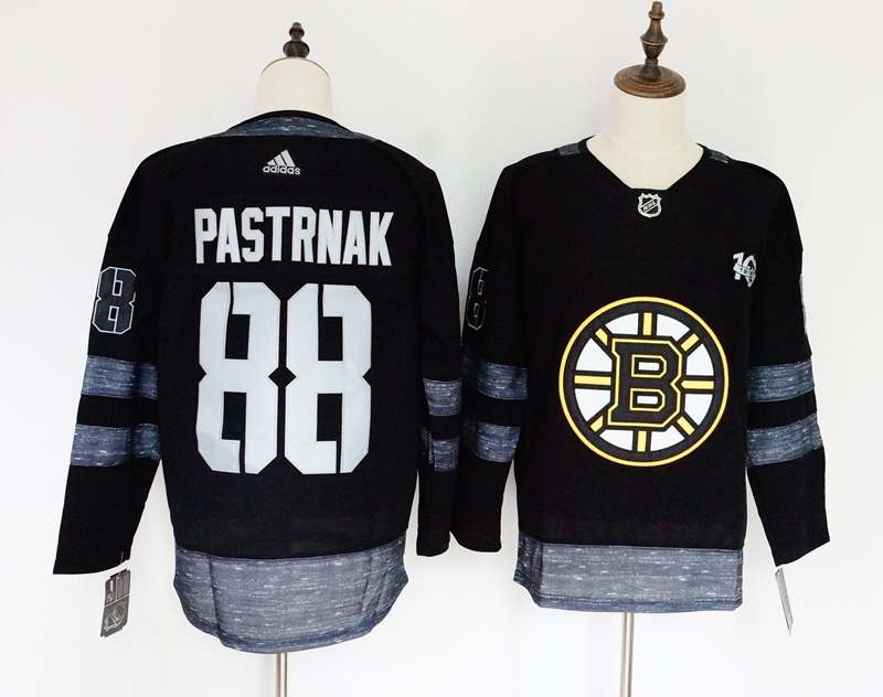Boston Bruins Black #88 PASTRNAK 100th Anniversary NHL Jersey Boston Bruins Black #88 PASTRNAK 100th Anniversary NHL Jersey