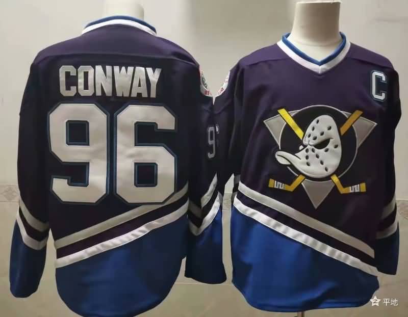 Anaheim Ducks Dark Blue #96 CONWAY NHL Jersey Anaheim Ducks Dark Blue #96 CONWAY NHL Jersey