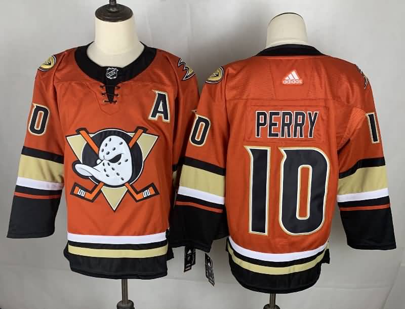 Anaheim Ducks Orange #10 PERRY NHL Jersey Anaheim Ducks Orange #10 PERRY NHL Jersey