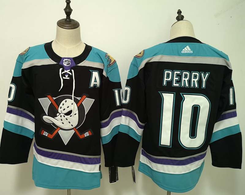 Anaheim Ducks Black #10 PERRY NHL Jersey 02 Anaheim Ducks Black #10 PERRY NHL Jersey 02