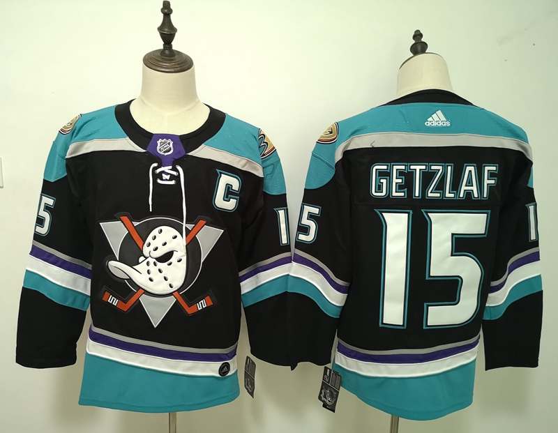Anaheim Ducks Black #15 GETZLAF NHL Jersey 02 Anaheim Ducks Black #15 GETZLAF NHL Jersey 02