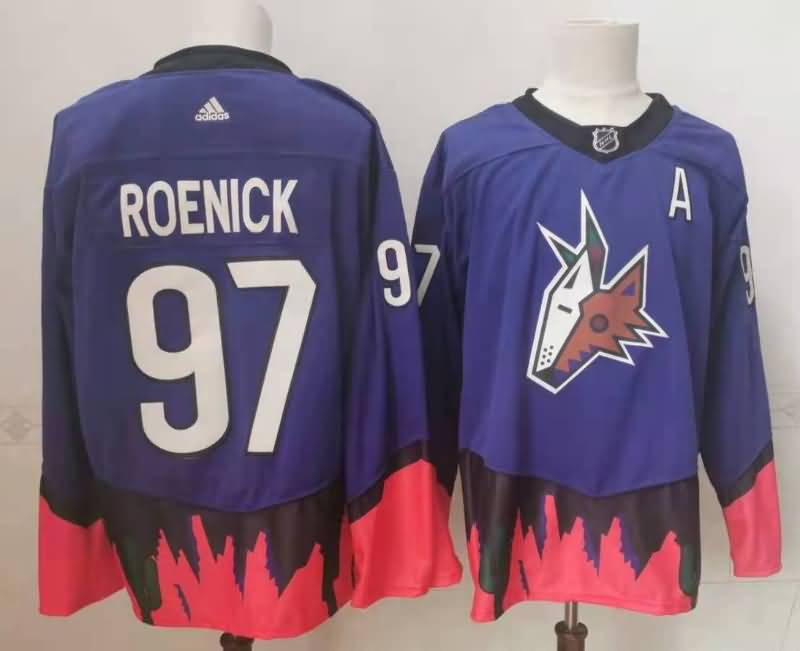 Arizona Coyotes Purple #97 ROENICK NHL Jersey Arizona Coyotes Purple #97 ROENICK NHL Jersey