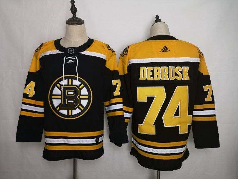Boston Bruins Black #74 DEBRUSK NHL Jersey Boston Bruins Black #74 DEBRUSK NHL Jersey