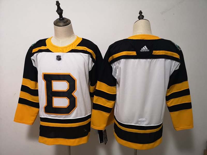 Boston Bruins White Classics NHL Jersey Custom Boston Bruins White Classics NHL Jersey Custom