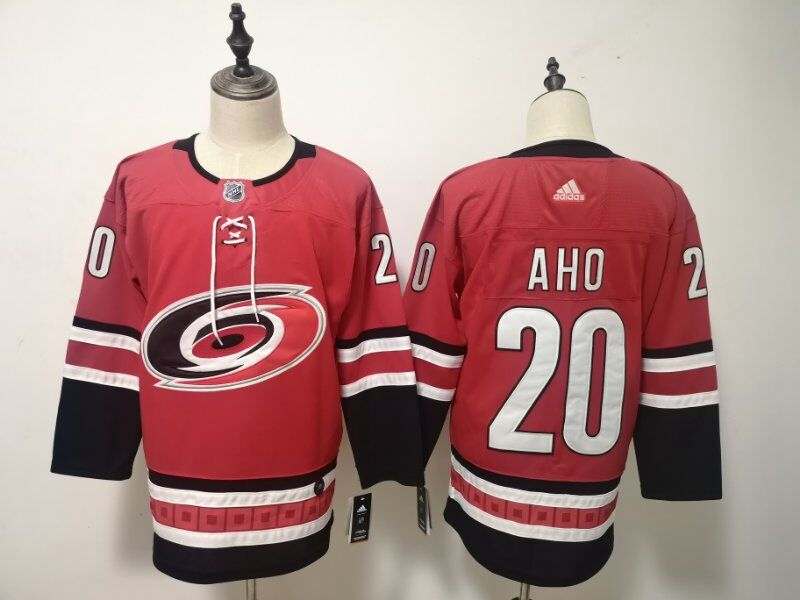 Carolina Hurricanes Red #20 AHO NHL Jersey Carolina Hurricanes Red #20 AHO NHL Jersey