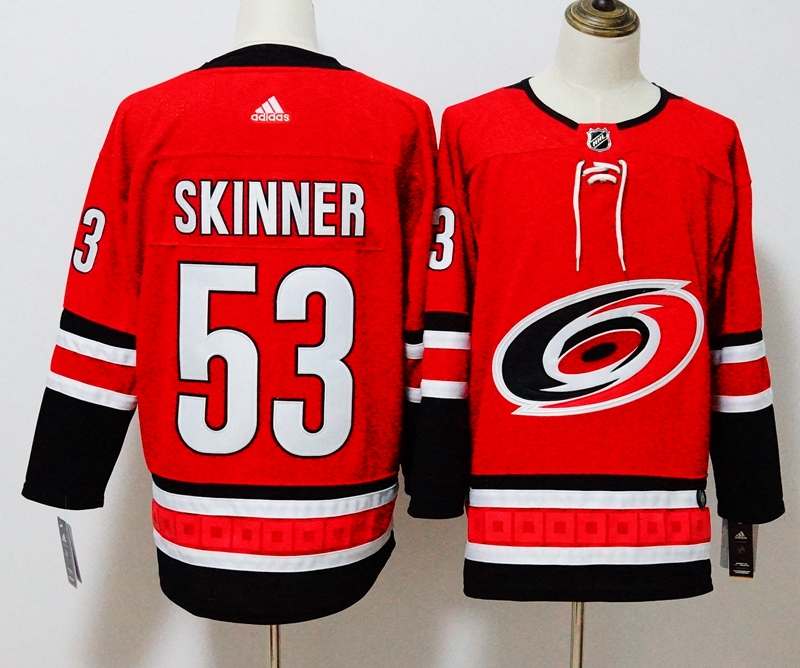 Carolina Hurricanes Red #53 SKINNER NHL Jersey Carolina Hurricanes Red #53 SKINNER NHL Jersey