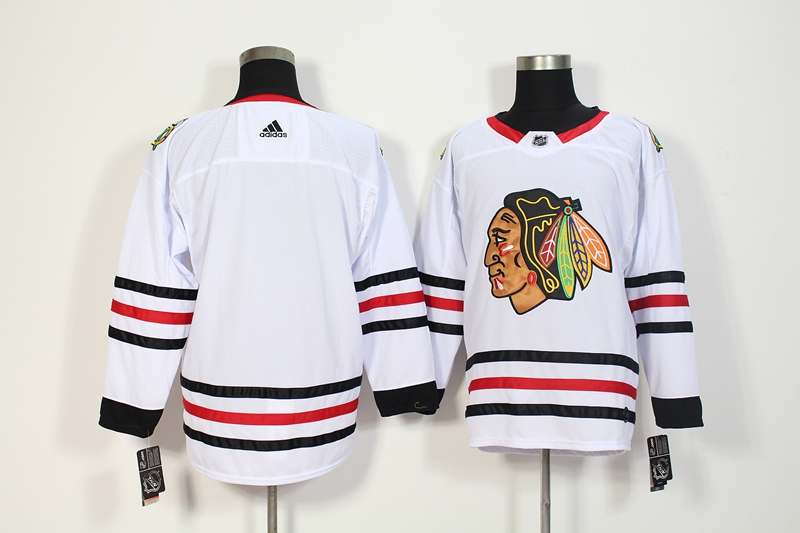 Chicago Blackhawks White NHL Jersey Custom Chicago Blackhawks White NHL Jersey Custom