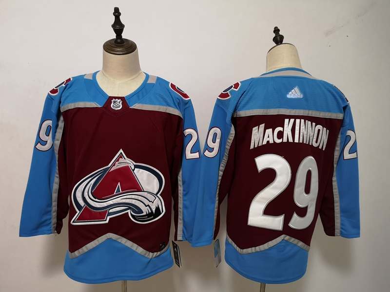 Colorado Avalanche Maroon #29 MACKINNON NHL Jersey Colorado Avalanche Maroon #29 MACKINNON NHL Jersey