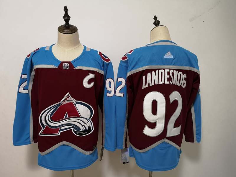 Colorado Avalanche Maroon #9 LANDESKOG NHL Jersey Colorado Avalanche Maroon #9 LANDESKOG NHL Jersey