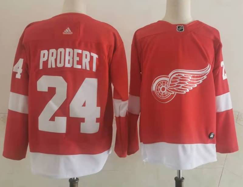 Detroit Red Wings Red #24 PROBERT NHL Jersey Detroit Red Wings Red #24 PROBERT NHL Jersey