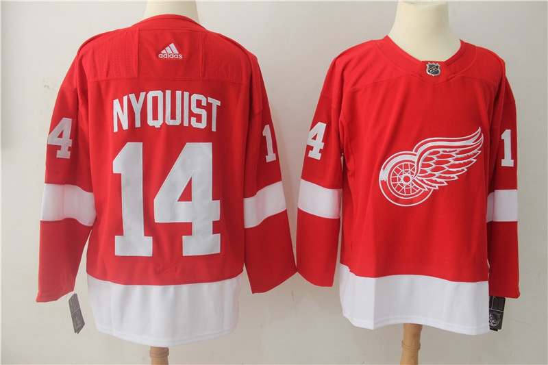 Detroit Red Wings Red #14 NYQUIST NHL Jersey Detroit Red Wings Red #14 NYQUIST NHL Jersey