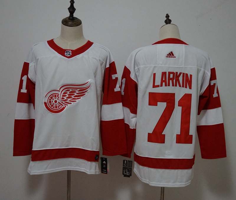 Detroit Red Wings White #71 LARKIN NHL Jersey Detroit Red Wings White #71 LARKIN NHL Jersey