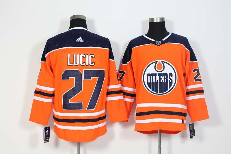 Edmonton Oilers Orange #27 LUCIC NHL Jersey Edmonton Oilers Orange #27 LUCIC NHL Jersey