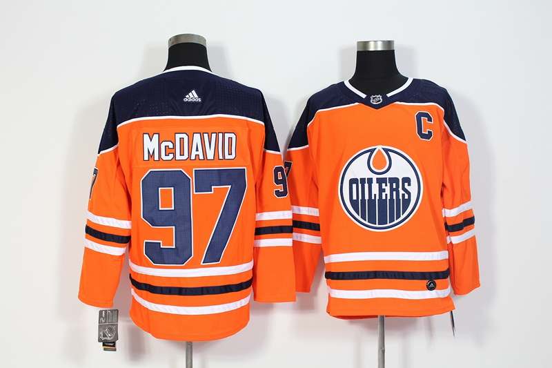 Edmonton Oilers Orange #97 MCDAVID NHL Jersey Edmonton Oilers Orange #97 MCDAVID NHL Jersey