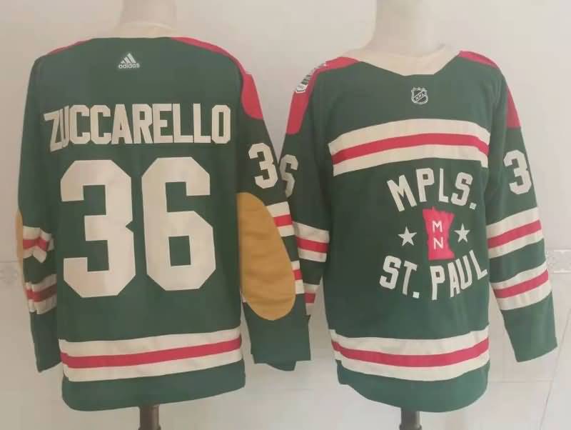 Minnesota Wild Green #36 ZUCCARELLO NHL Jersey Minnesota Wild Green #36 ZUCCARELLO NHL Jersey