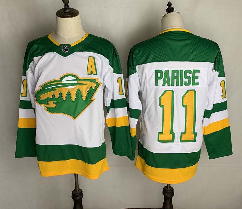 Minnesota Wild White #11 PARISE NHL Jersey Minnesota Wild White #11 PARISE NHL Jersey