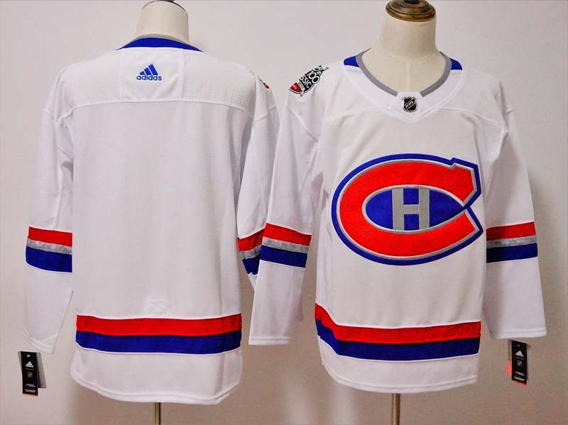 Montreal Canadiens White NHL Jersey Custom 02 Montreal Canadiens White NHL Jersey Custom 02