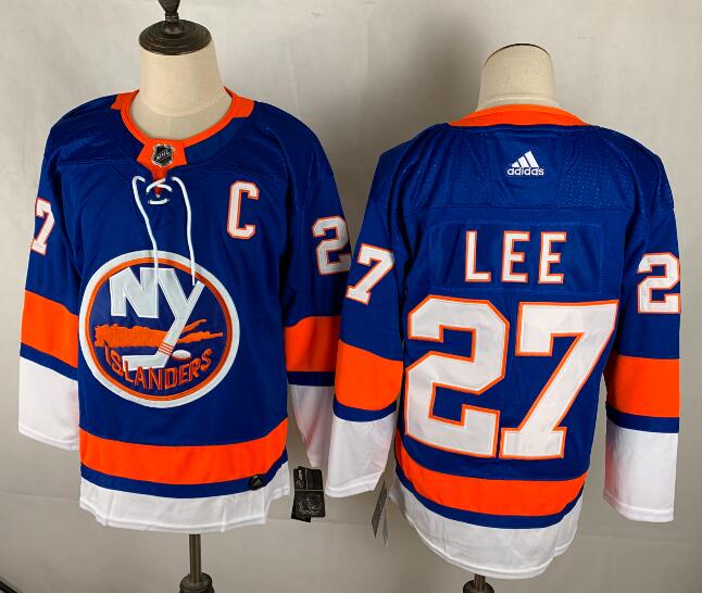 New York Islanders Blue #27 LEE NHL Jersey New York Islanders Blue #27 LEE NHL Jersey