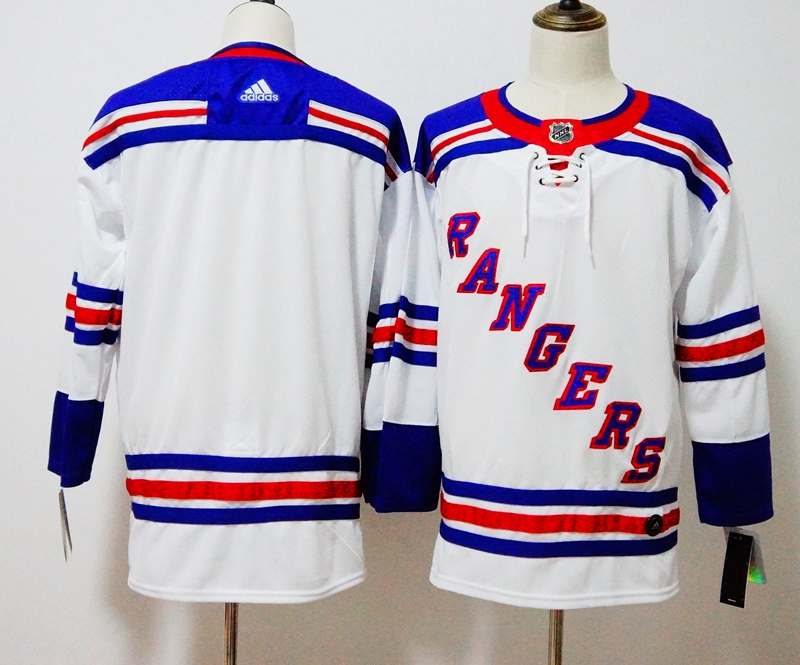 New York Rangers White NHL Jersey Custom New York Rangers White NHL Jersey Custom