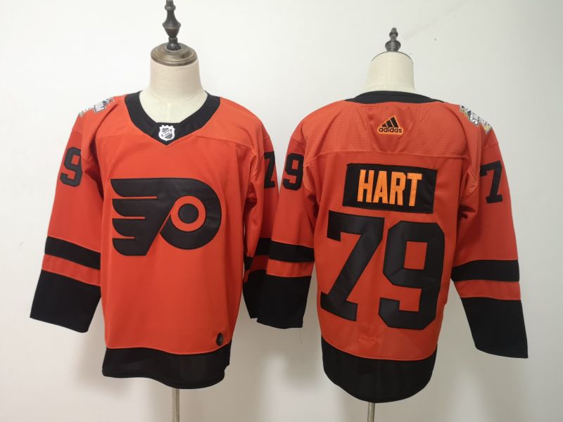 Philadelphia Flyers Orange #79 HART NHL Jersey 02 Philadelphia Flyers Orange #79 HART NHL Jersey 02