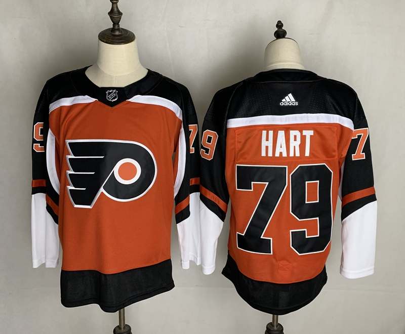 Philadelphia Flyers Orange #79 HART NHL Jersey 03 Philadelphia Flyers Orange #79 HART NHL Jersey 03