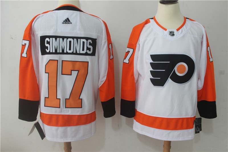 Philadelphia Flyers White #17 SIMMONDS NHL Jersey Philadelphia Flyers White #17 SIMMONDS NHL Jersey