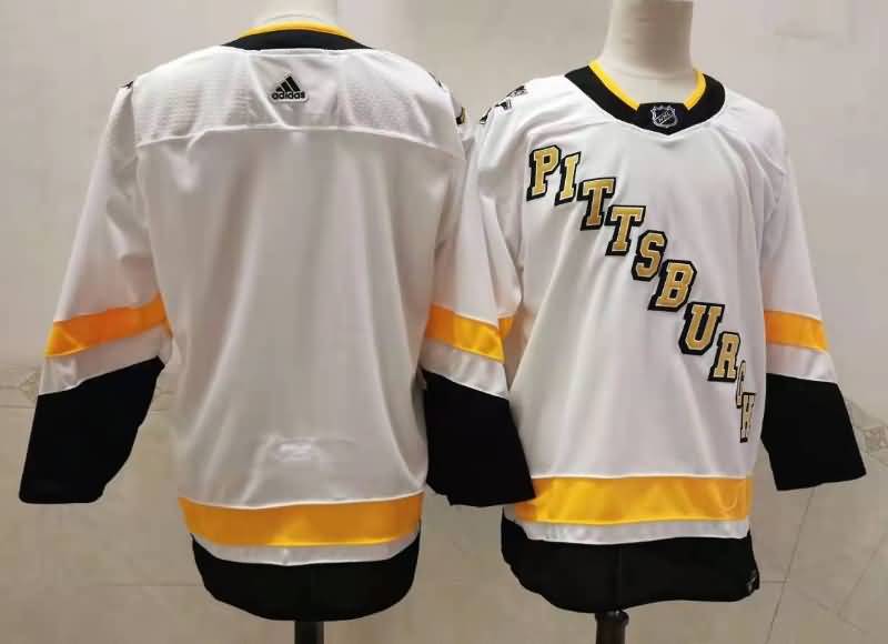 Pittsburgh Penguins White NHL Jersey Custom 02 Pittsburgh Penguins White NHL Jersey Custom 02