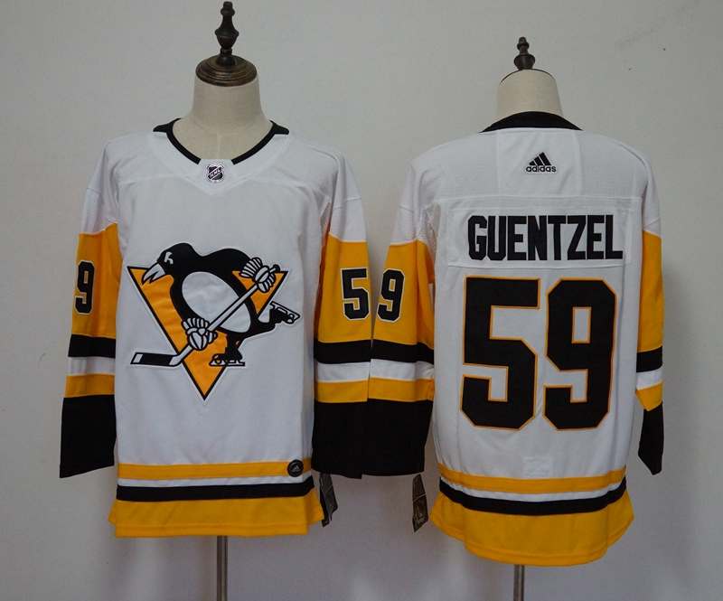 Pittsburgh Penguins White #59 GUENTZEL NHL Jersey Pittsburgh Penguins White #59 GUENTZEL NHL Jersey