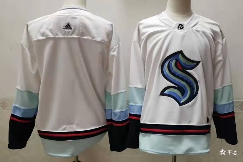 Seattle Kraken White NHL Jersey Custom Seattle Kraken White NHL Jersey Custom