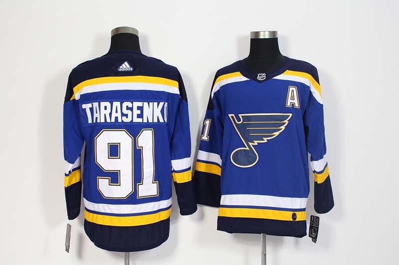 St Louis Blues Blue #91 TARASENKO NHL Jersey St Louis Blues Blue #91 TARASENKO NHL Jersey