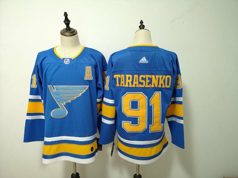 St Louis Blues Blue #91 TARASENKO NHL Jersey 02 St Louis Blues Blue #91 TARASENKO NHL Jersey 02