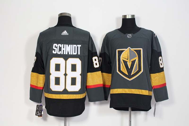 Vegas Golden Knights Grey #88 SCHMIDT NHL Jersey Vegas Golden Knights Grey #88 SCHMIDT NHL Jersey