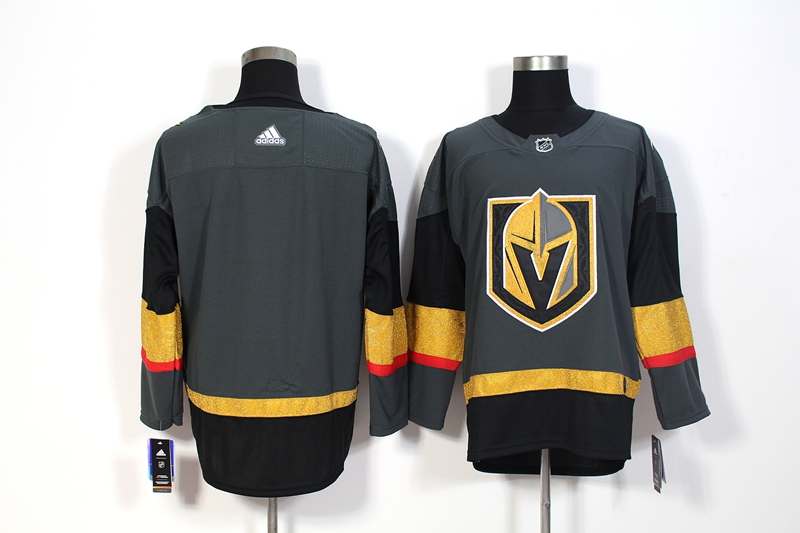 Vegas Golden Knights Grey NHL Jersey Custom Vegas Golden Knights Grey NHL Jersey Custom