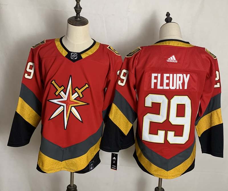 Vegas Golden Knights Red #29 FLEURY NHL Jersey Vegas Golden Knights Red #29 FLEURY NHL Jersey