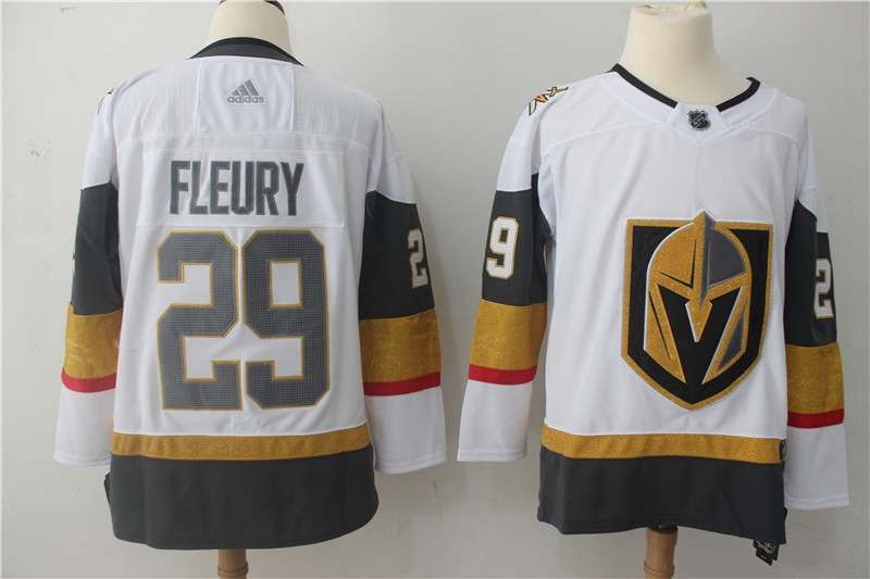 Vegas Golden Knights White #29 FLEURY NHL Jersey Vegas Golden Knights White #29 FLEURY NHL Jersey