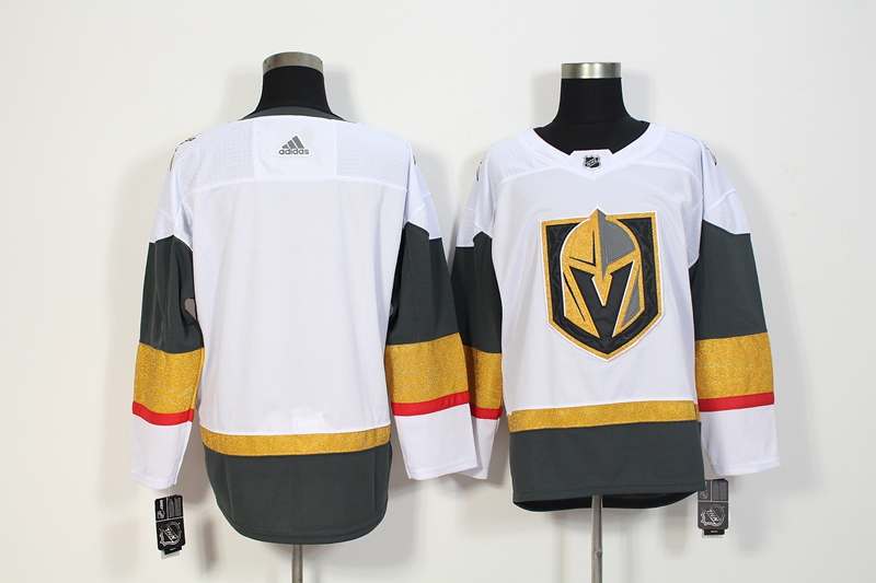 Vegas Golden Knights White NHL Jersey Custom Vegas Golden Knights White NHL Jersey Custom