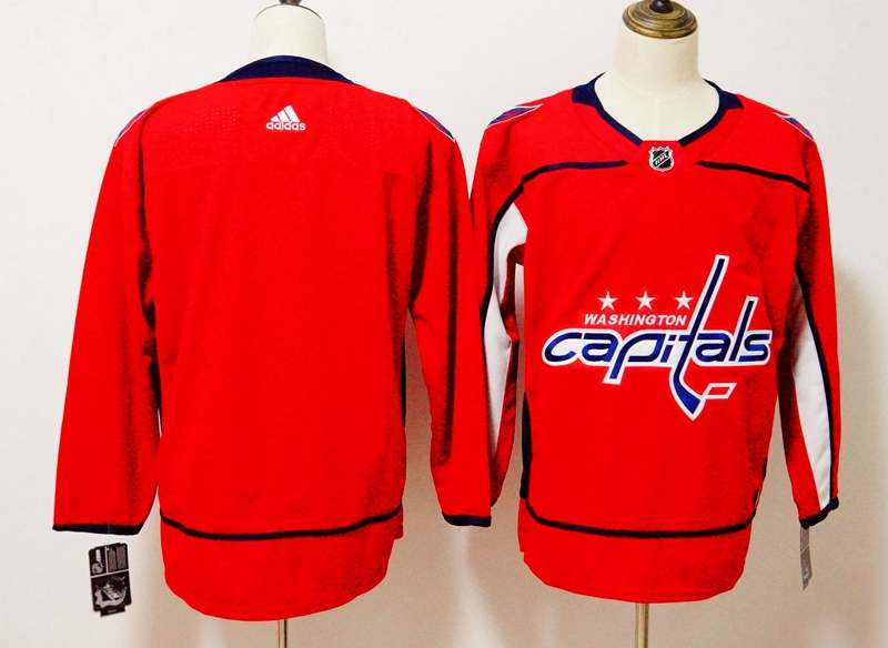 Washington Capitals Red NHL Jersey Custom
