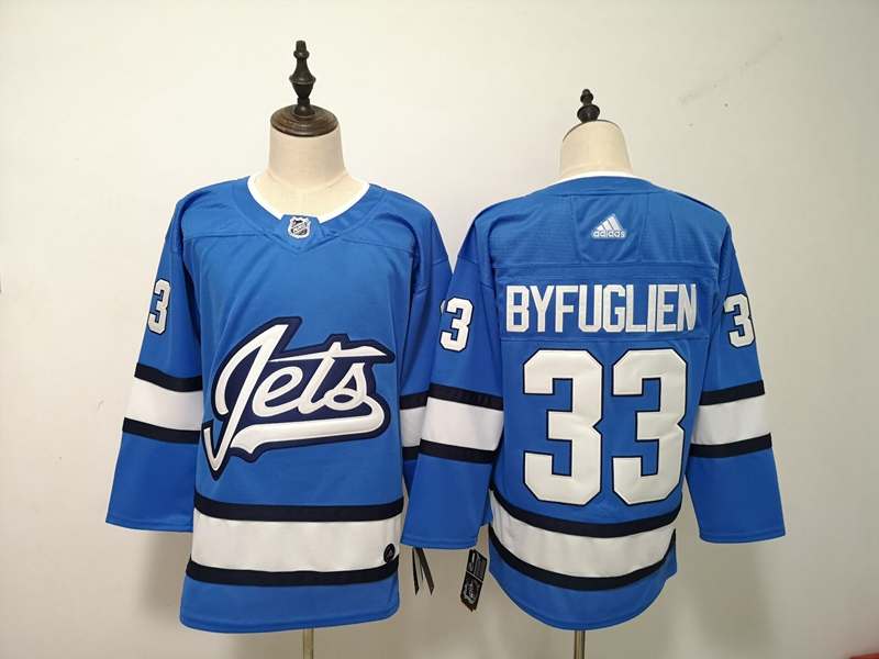 Winnipeg Jets Blue #33 BYFUGLIEN NHL Jersey Winnipeg Jets Blue #33 BYFUGLIEN NHL Jersey