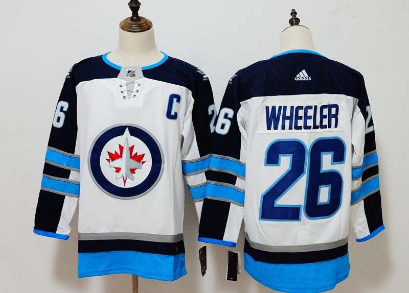 Winnipeg Jets White #26 WHEELER NHL Jersey Winnipeg Jets White #26 WHEELER NHL Jersey
